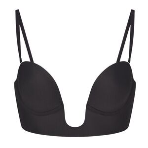 SKIMS Deep Black U-Plunge Bra